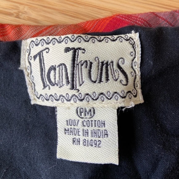 Vintage Tantrums Ornate Halloween Fall Black Button Up Embroidered Adorable Vest - Picture 9 of 12